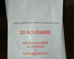 Schio: ‘Per molte donne la violenza è pane quotidiano’