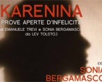 Sonia Bergamasco veste i panni di Anna Karenina il 5 e il 6 Febbraio al Teatro Parenti di Roma