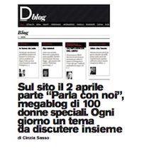 Nasce “Parla con Noi”, un blog di 100 donne molto speciali